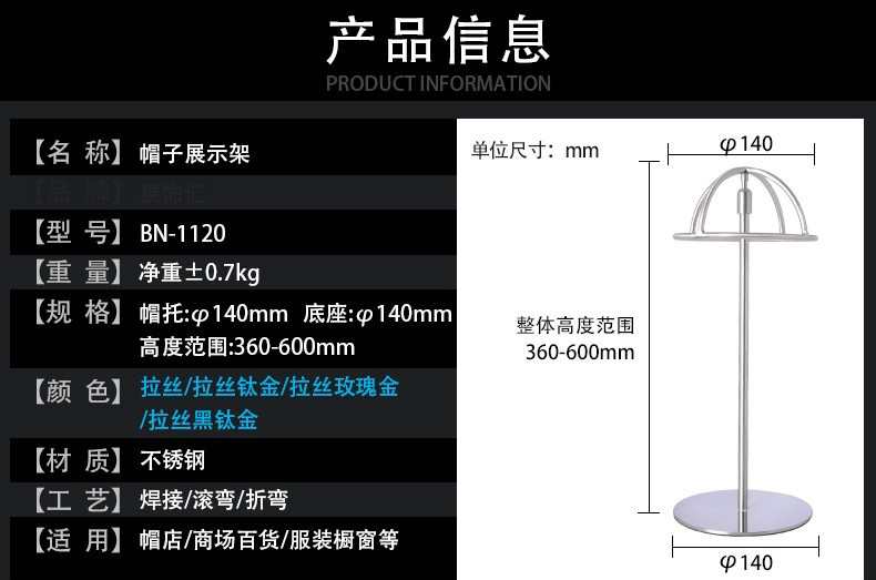 帽子展示架(圖2)